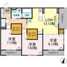 アリビオ 3LDKの間取り