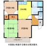 アーバンハイツ小路口　A棟 3DKの間取り
