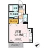 D-room新大村坂口 1Rの間取り