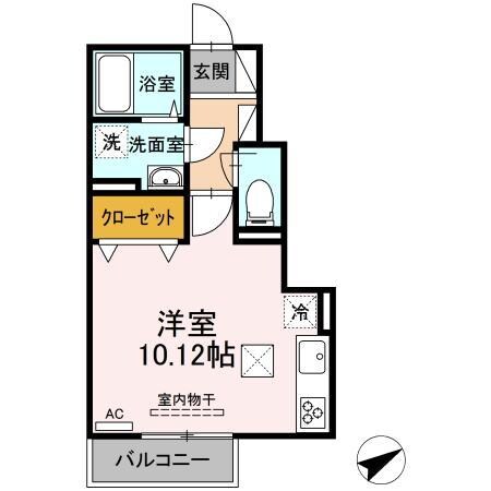 間取り図 D-room新大村坂口