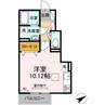 D-room新大村坂口 1Rの間取り