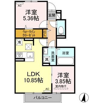 間取図 オータムヴィラ