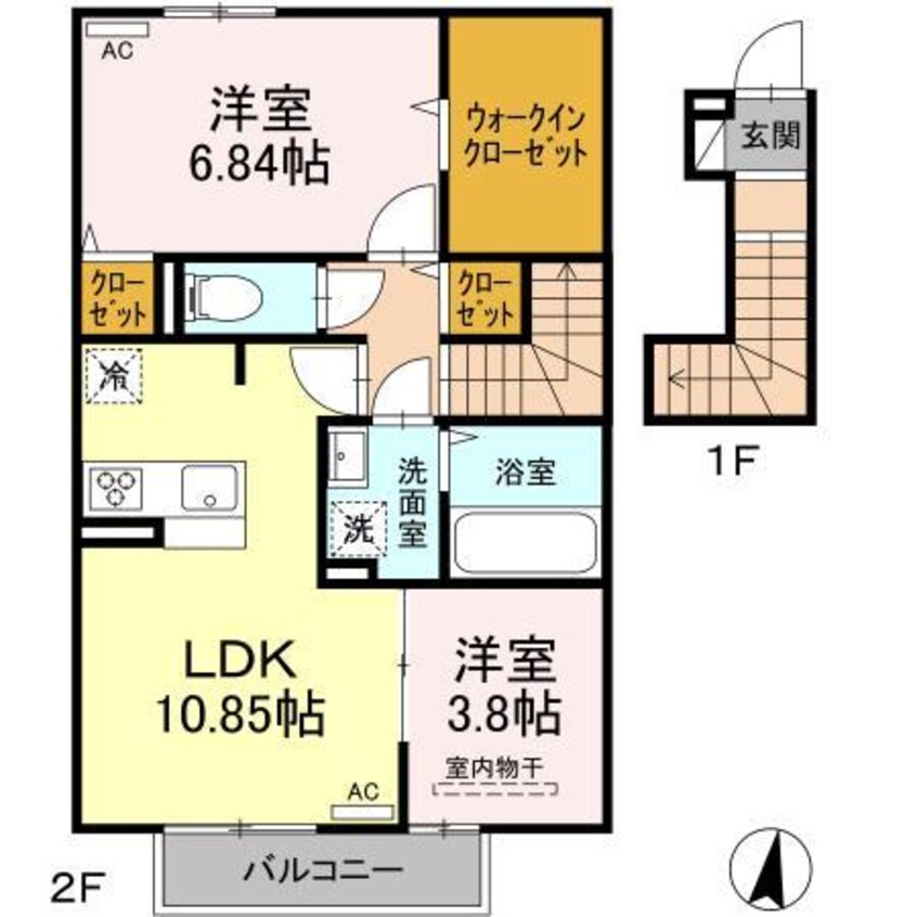 間取図 オータムヴィラ