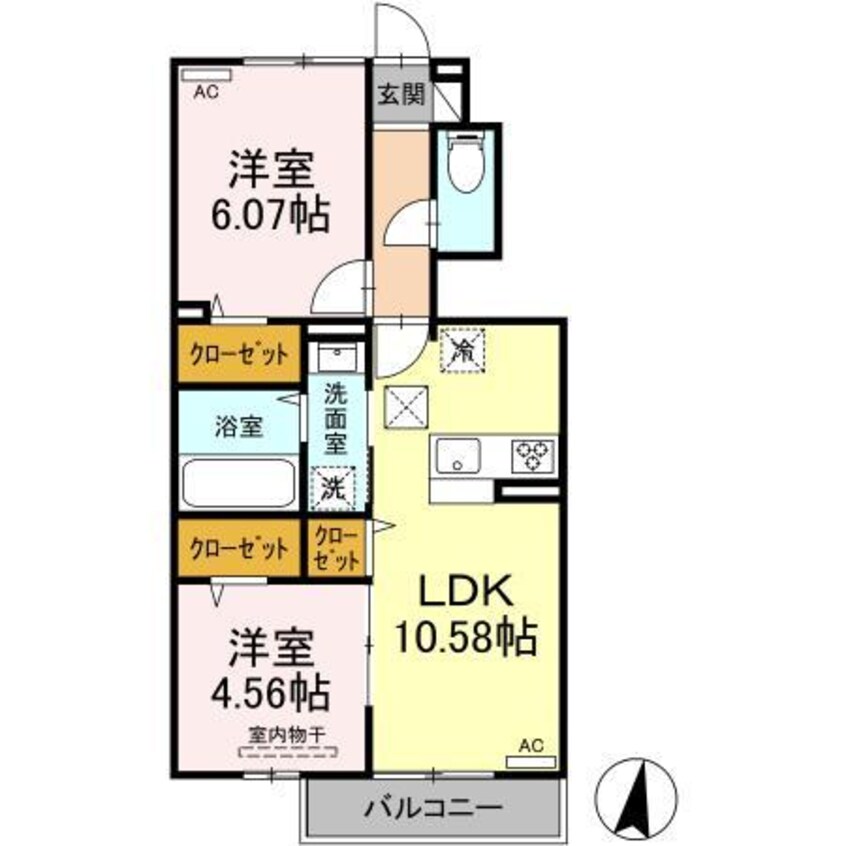 間取図 ニューメロウ