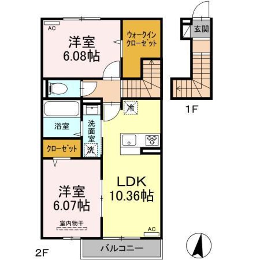 間取図 ニューメロウ