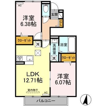 間取図 シャルマンパール