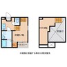 MODERN PALAZZO大村litmus 1SKの間取り