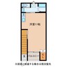 リリーヒルズ 1Rの間取り