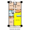 Alpha Smart Omura 3LDKの間取り