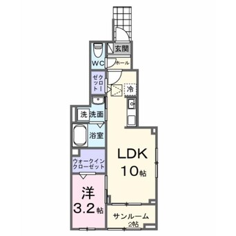 間取図 サニープレイス古町