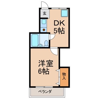 間取図 ロイヤルパーク柏原駅前