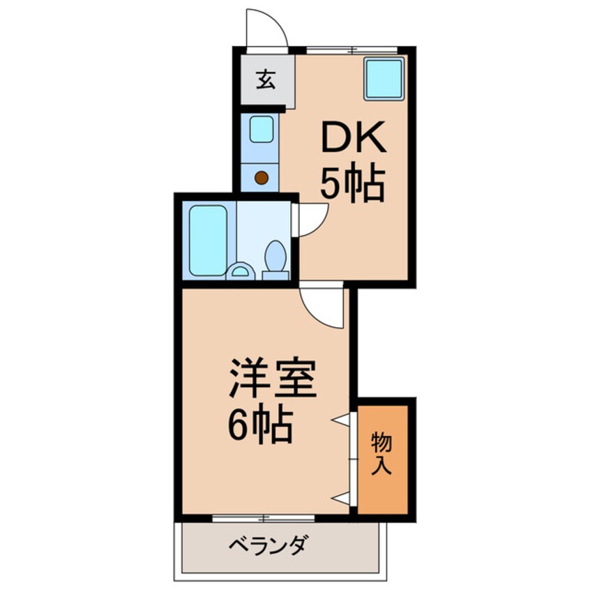 間取図 ロイヤルパーク柏原駅前