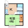 ハイツアンビエンス 1Kの間取り