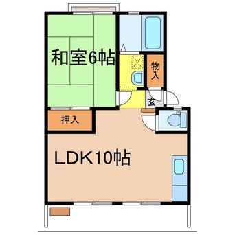 間取図 アーバンライフ北中