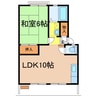 アーバンライフ北中 1LDKの間取り