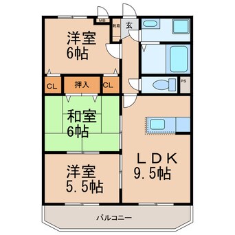 間取図 ユーミー マンション アルファ