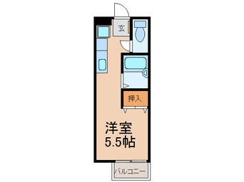 間取図 クレール