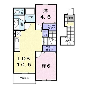 間取図 メゾン フォレストA