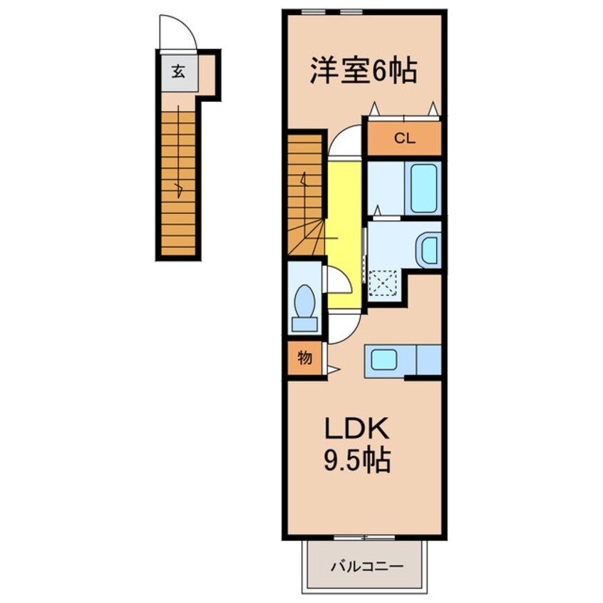 間取図 アンジェリート