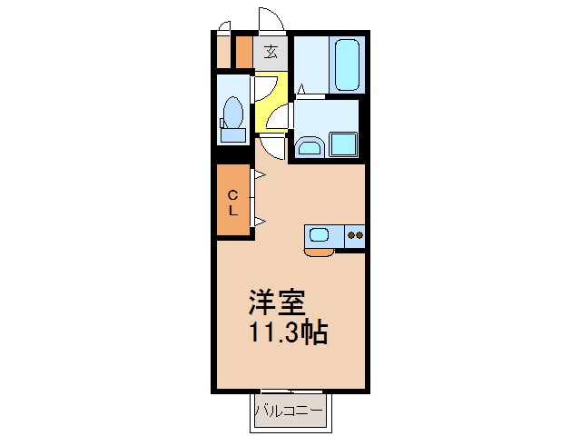 間取り図 レーブ　プレミール　Ⅰ番館