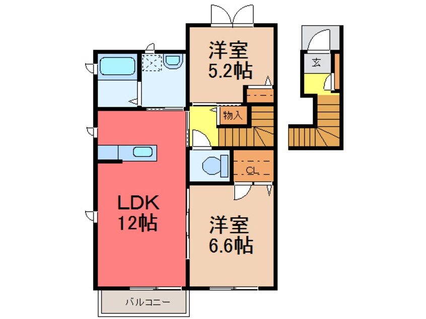 間取図 リジエール南屋敷Ⅰ棟