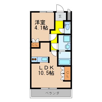 間取図 ライツフォル・ヴィラ