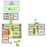 岸田邸　貸家 6DKの間取り