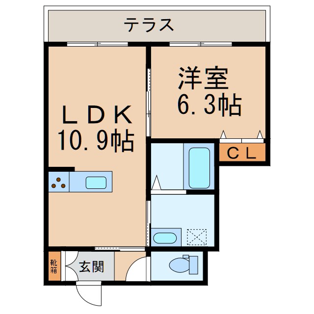 間取り図 ベルテ本郷口