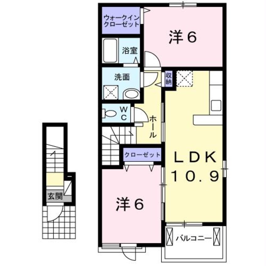間取図 フレーシュ