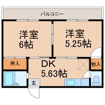 間取図 アーバンライフ本町