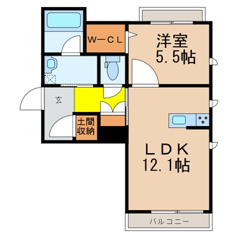 間取図 べレオMOE