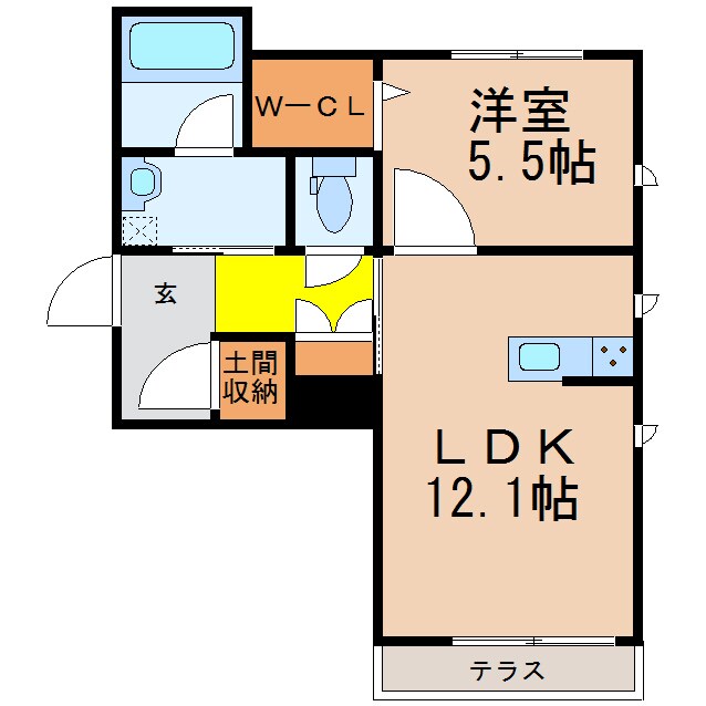 間取り図 べレオMOE