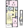 ツバメ 2LDKの間取り