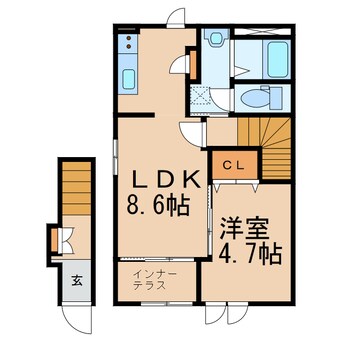 間取図 Casa石生