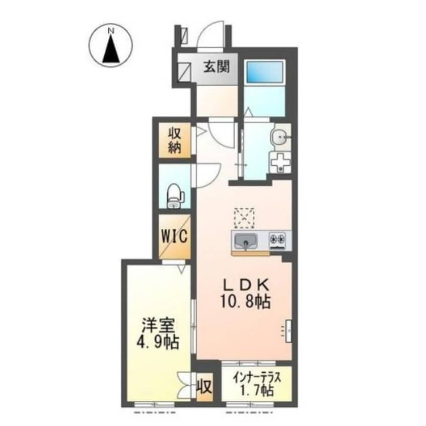 間取図 ウィングパークコート（Wing Park Court)