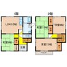 氷上町大崎　貸家（K邸） 4LDKの間取り