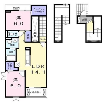 間取図 シュトラール　ドリット