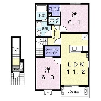 間取図 ハウスアイ　Ａ