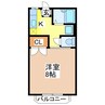 コーポブライトA 1Kの間取り