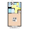 オデッセイ 1Kの間取り