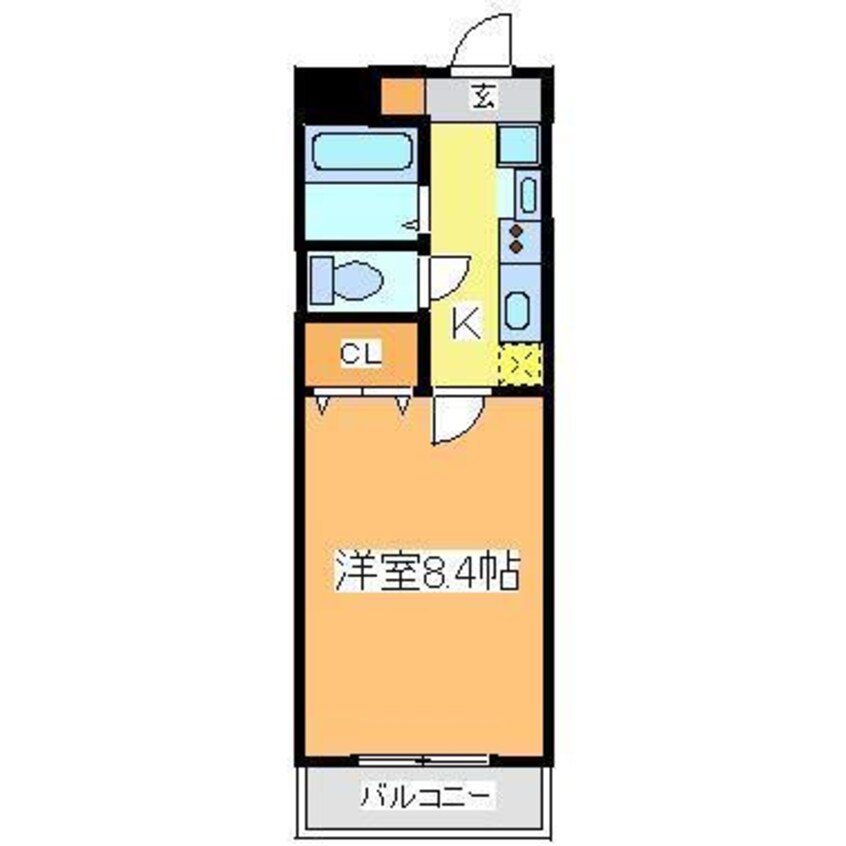 間取図 ルービデンスボーダII