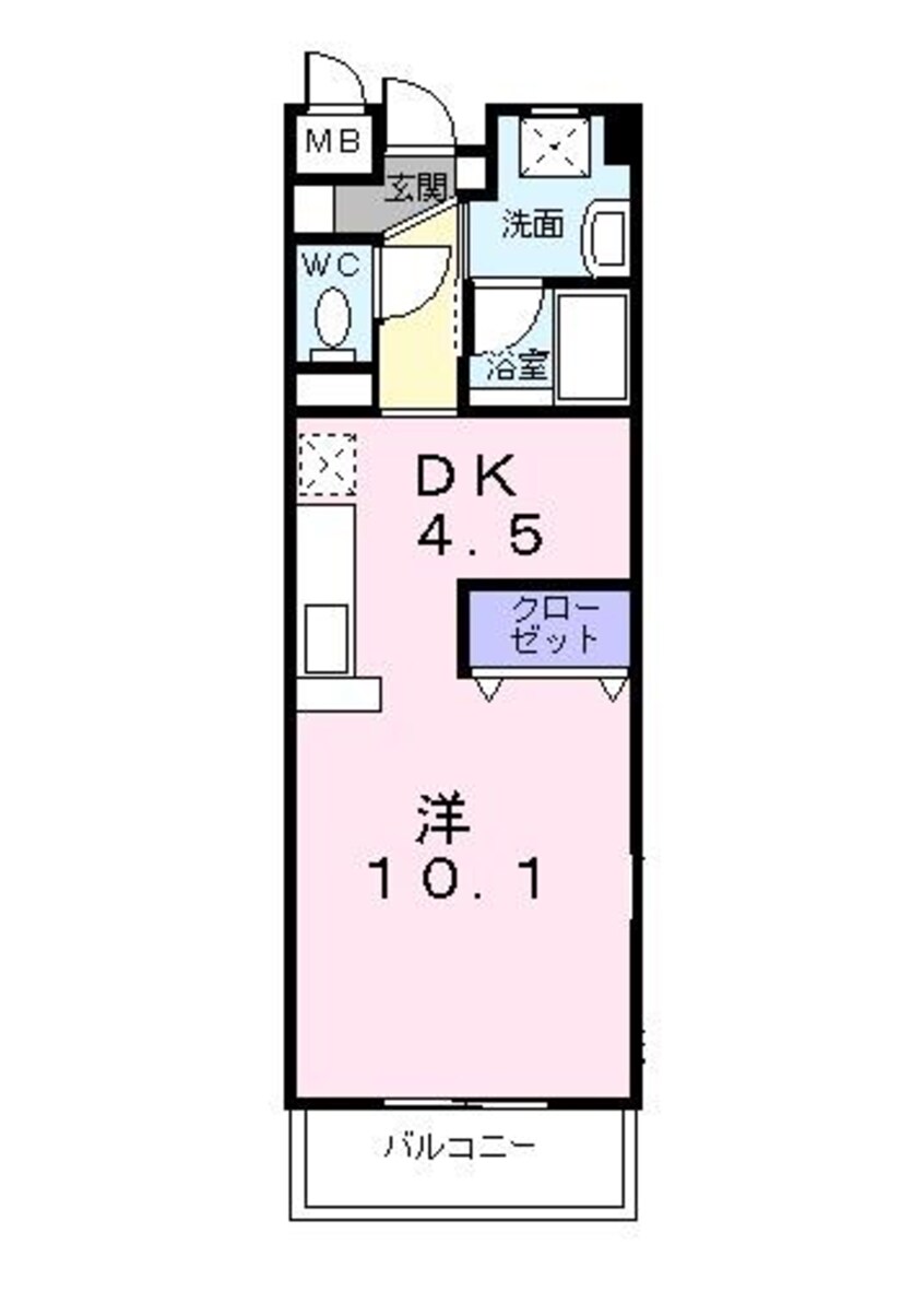 間取図 エテルノジェンテ