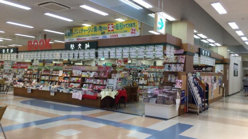 啓文社西条店(本屋)まで450m フローラル三宅