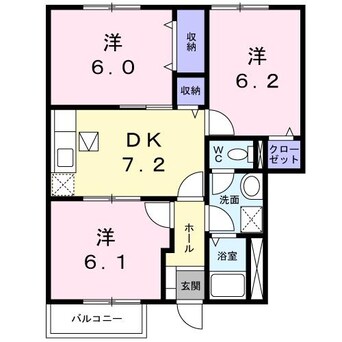 間取図 青空館Ａ