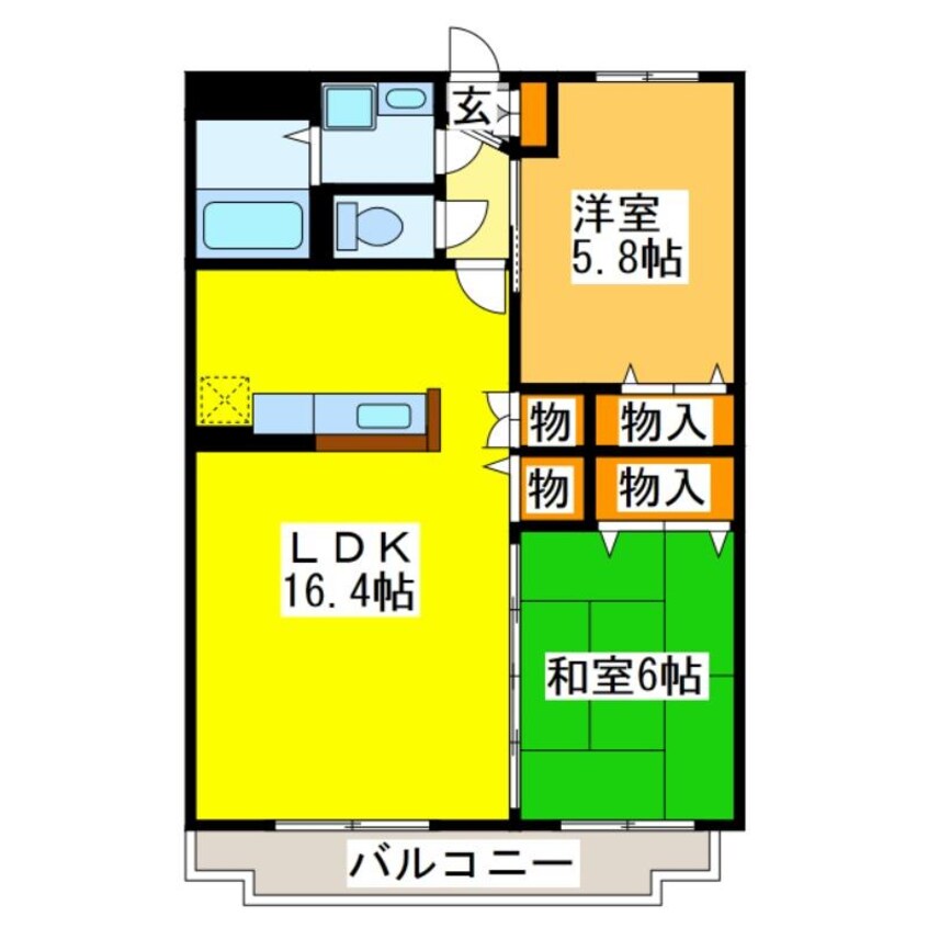 間取図 レピエスヌーヴ