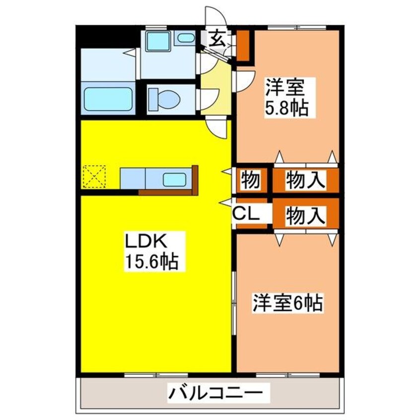 間取図 メゾンスプリング