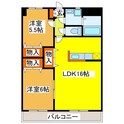 マイウス　Ａの間取図