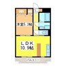 イーストヒルズ　Ｃ 1LDKの間取り