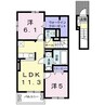 スプリーム・レジデンス　II 2LDKの間取り