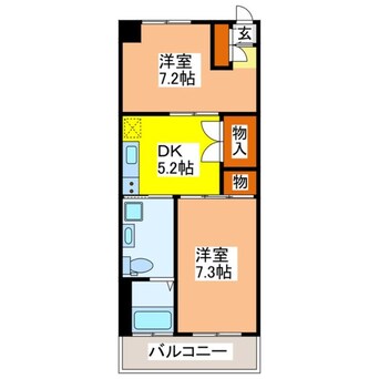 間取図 サドベリーテラス